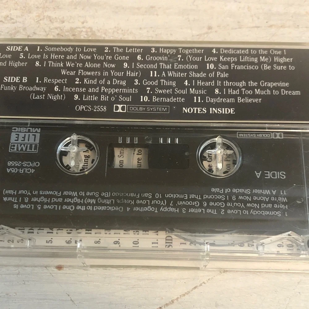 Time Life Classic Rock Cassette Tapes Bundle Lot of 6 1964-1969 - Picture 2 of 13